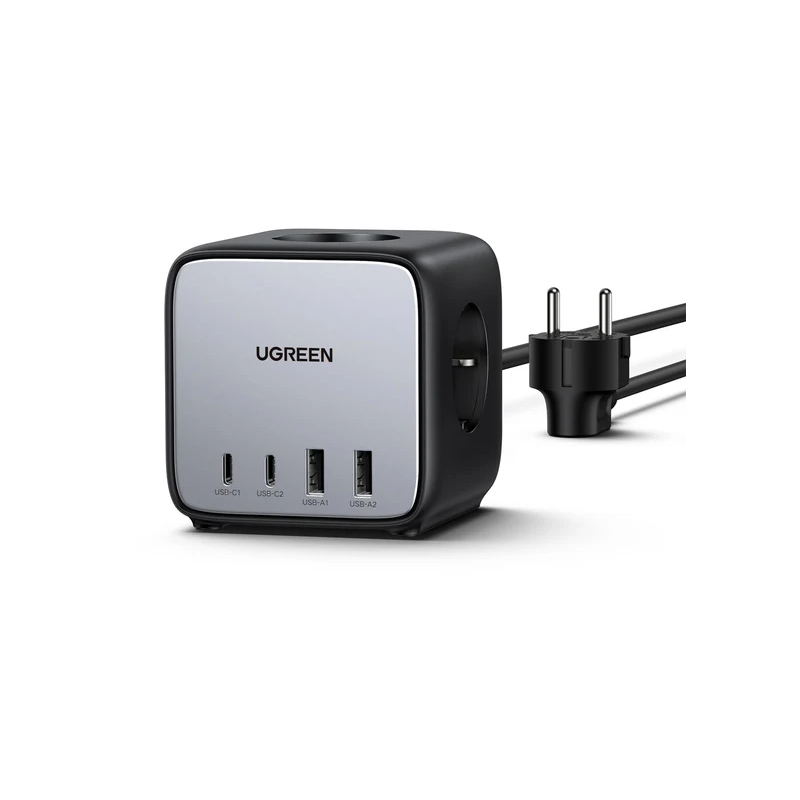 UGREEN DigiNest Cube 65W USB C GaN Oplader Model No.CD268 (60113)